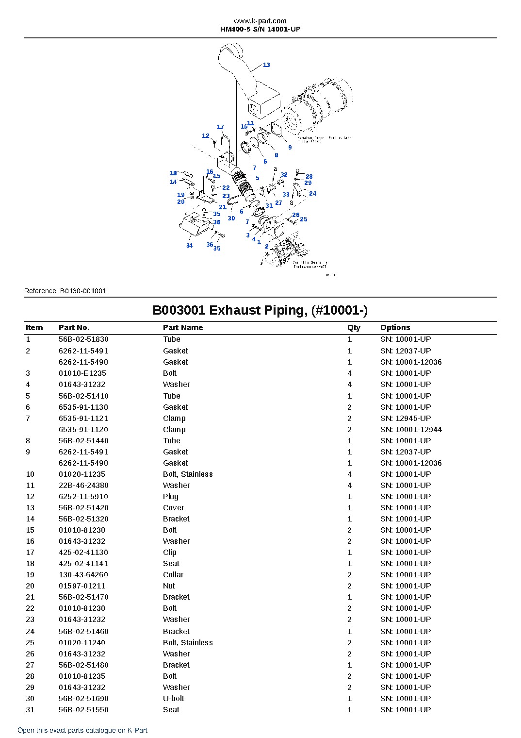 HM400-5 S/N 14001-UP – sample page 7