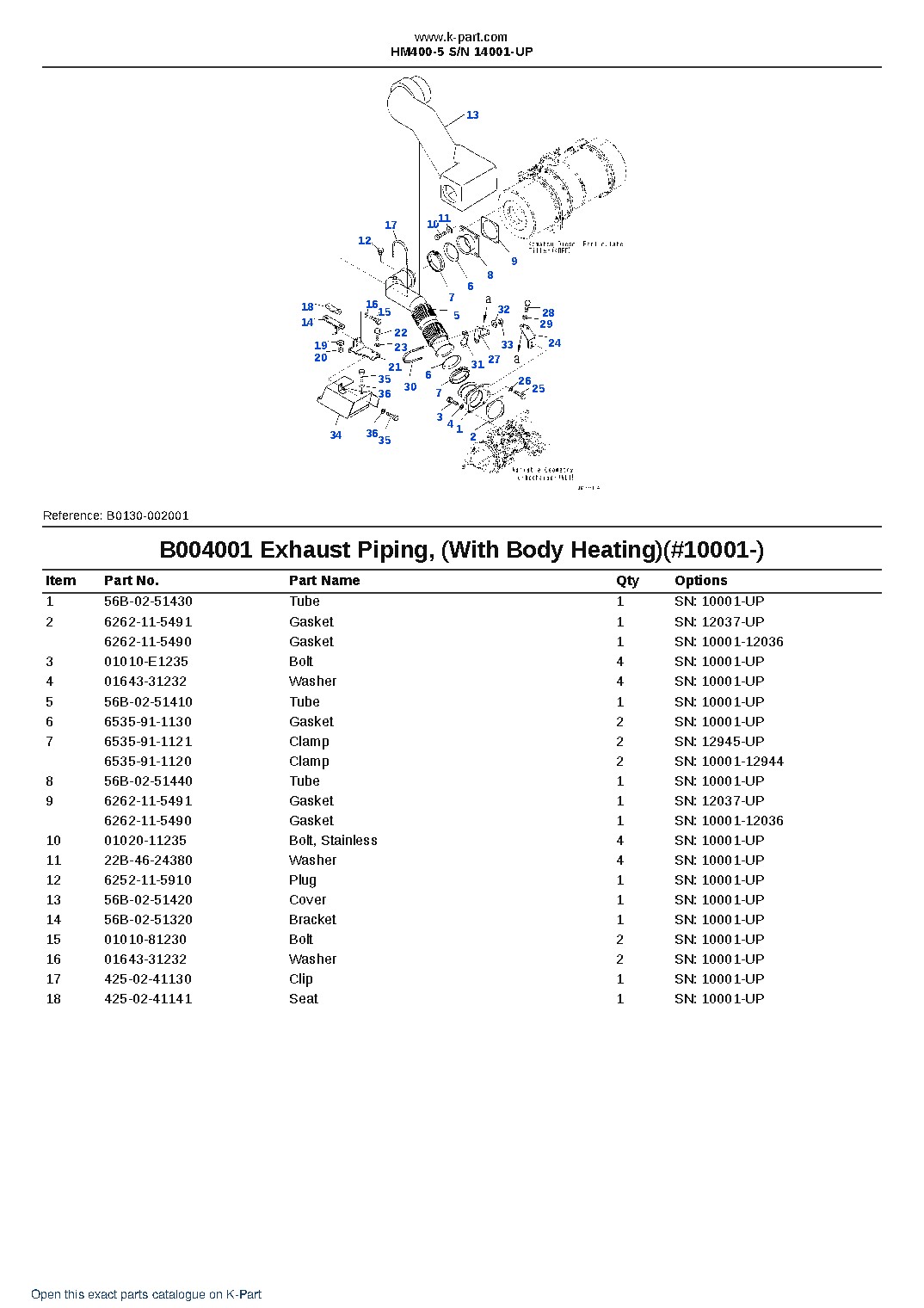 HM400-5 S/N 14001-UP – sample page 9