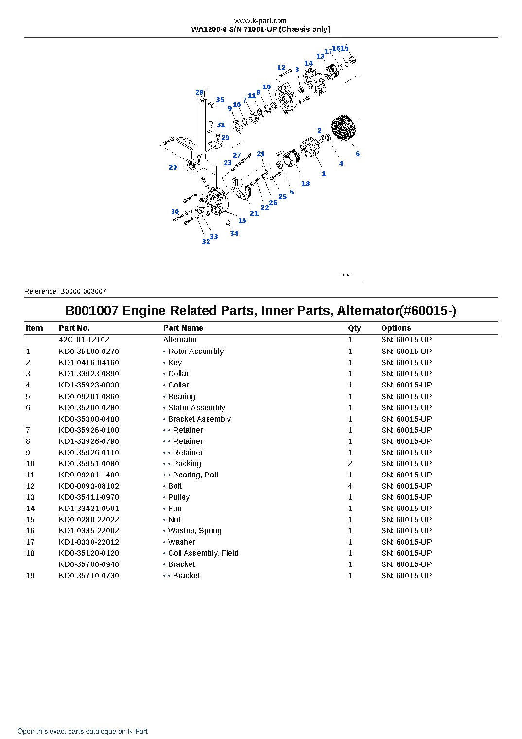 WA1200-6 S/N 71001-UP (Chassis only) – sample page 9 WA1200-6 S/N 71001-UP (Chassis only) – sample page 9