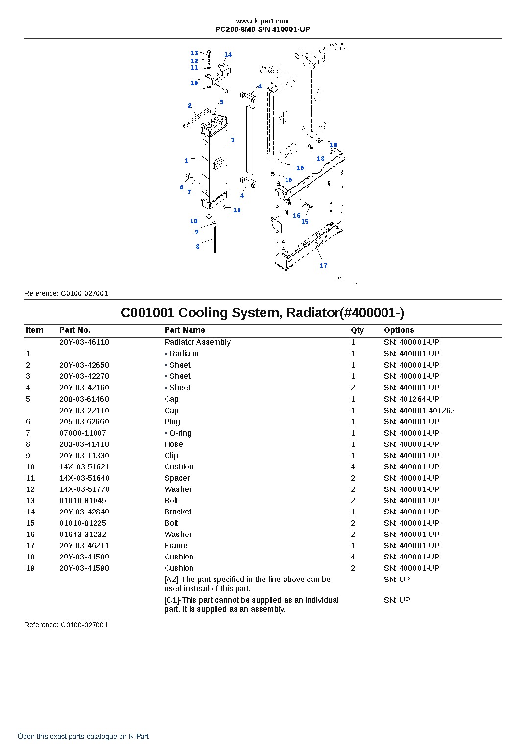 PC200-8M0 S/N 410001-UP – sample page 3 PC200-8M0 S/N 410001-UP – sample page 3