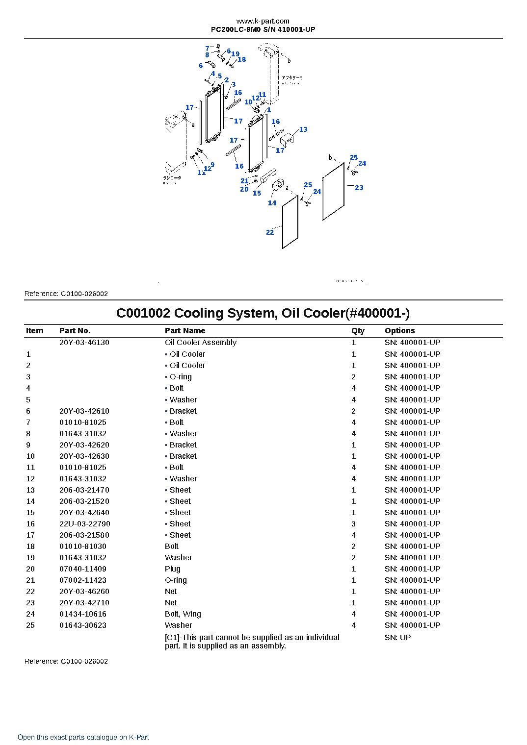 PC200LC-8M0 S/N 410001-UP – sample page 4 PC200LC-8M0 S/N 410001-UP – sample page 4