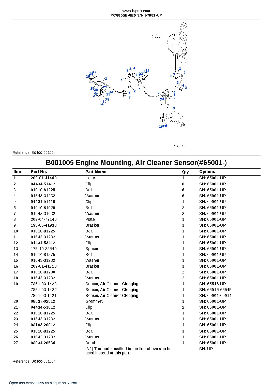 PC800SE-8E0 S/N 67001-UP – sample page 5