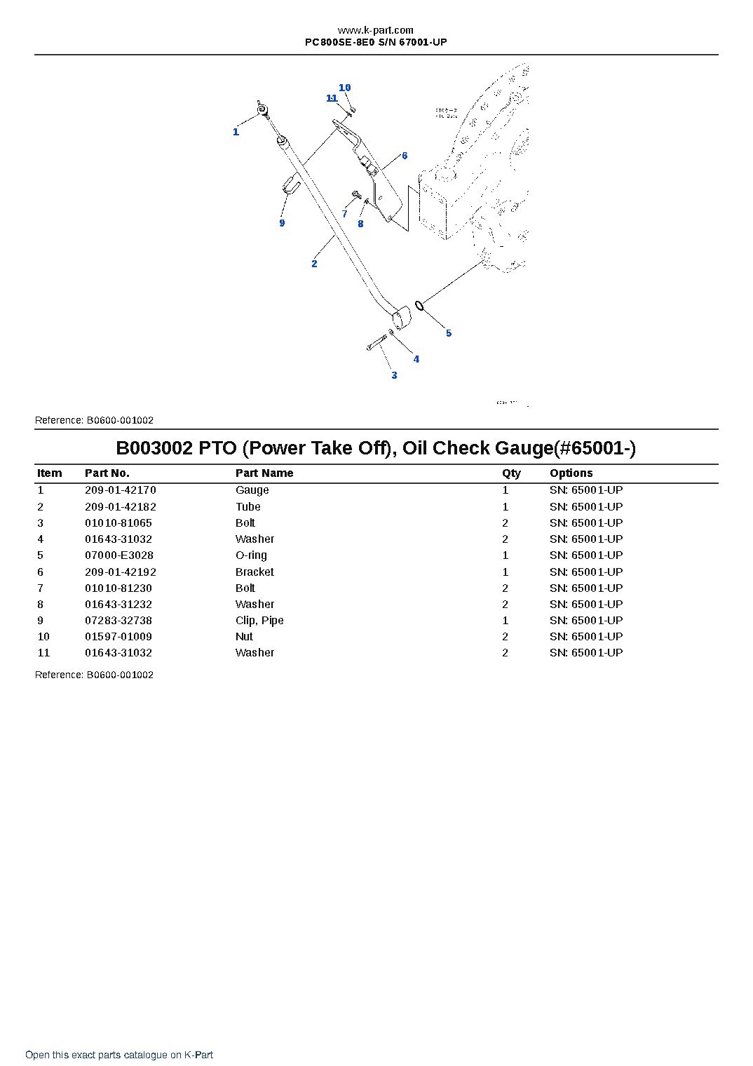 PC800SE-8E0 S/N 67001-UP – sample page 9