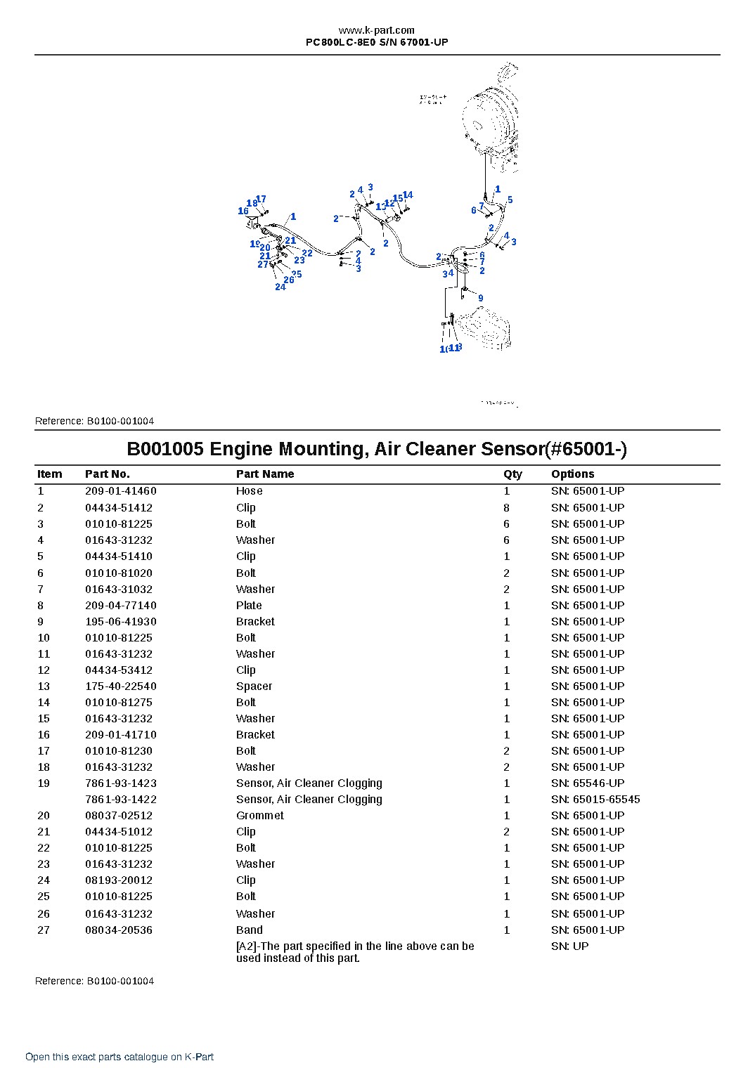 PC800LC-8E0 S/N 67001-UP – sample page 7 PC800LC-8E0 S/N 67001-UP – sample page 7