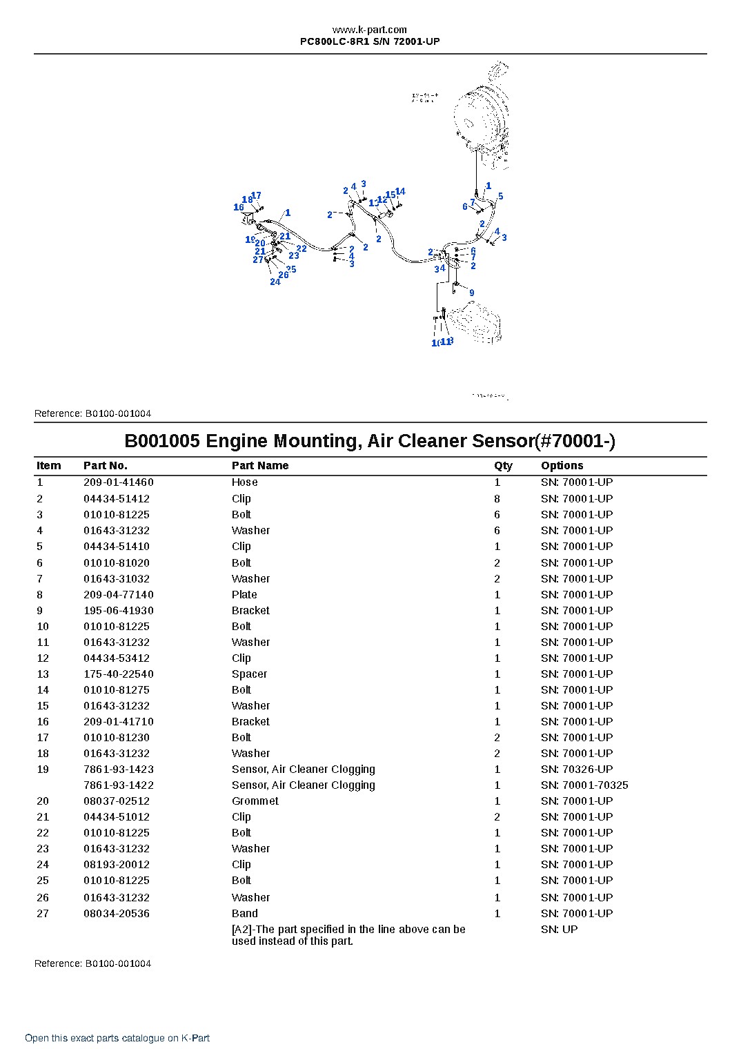 PC800LC-8R1 S/N 72001-UP – sample page 7