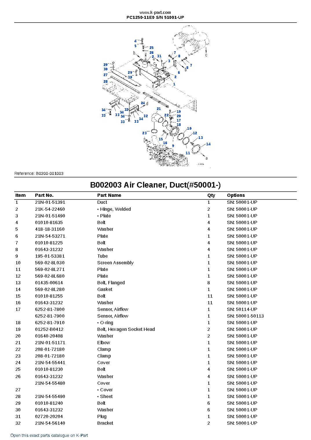 PC1250-11E0 S/N 51001-UP – sample page 7 PC1250-11E0 S/N 51001-UP – sample page 7