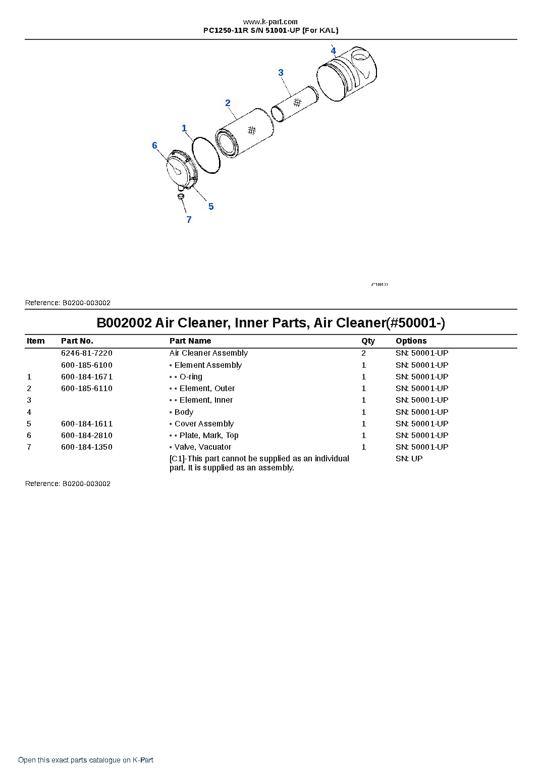 PC1250-11R S/N 51001-UP (For KAL) – sample page 6