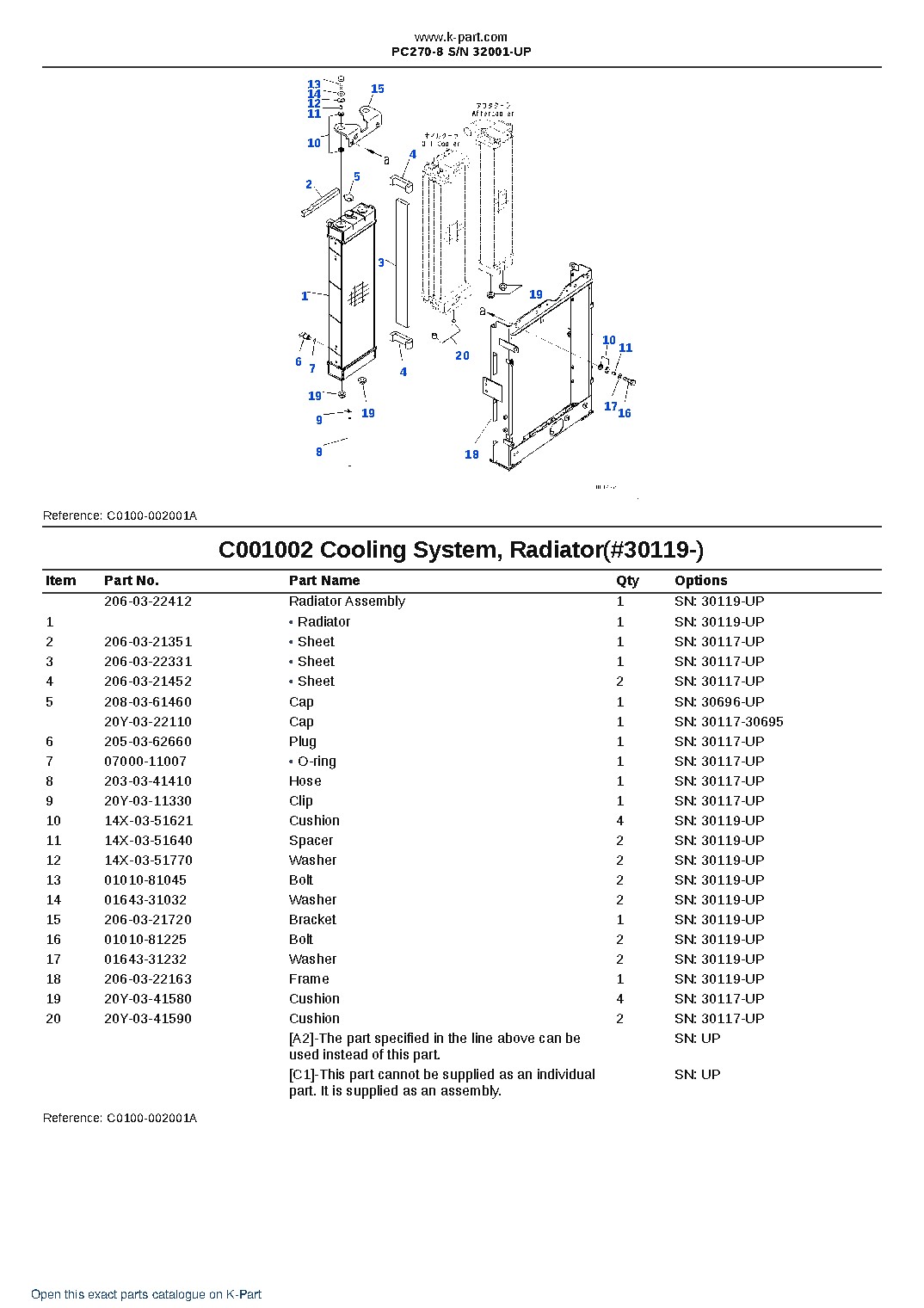 PC270-8 S/N 32001-UP – sample page 4 PC270-8 S/N 32001-UP – sample page 4