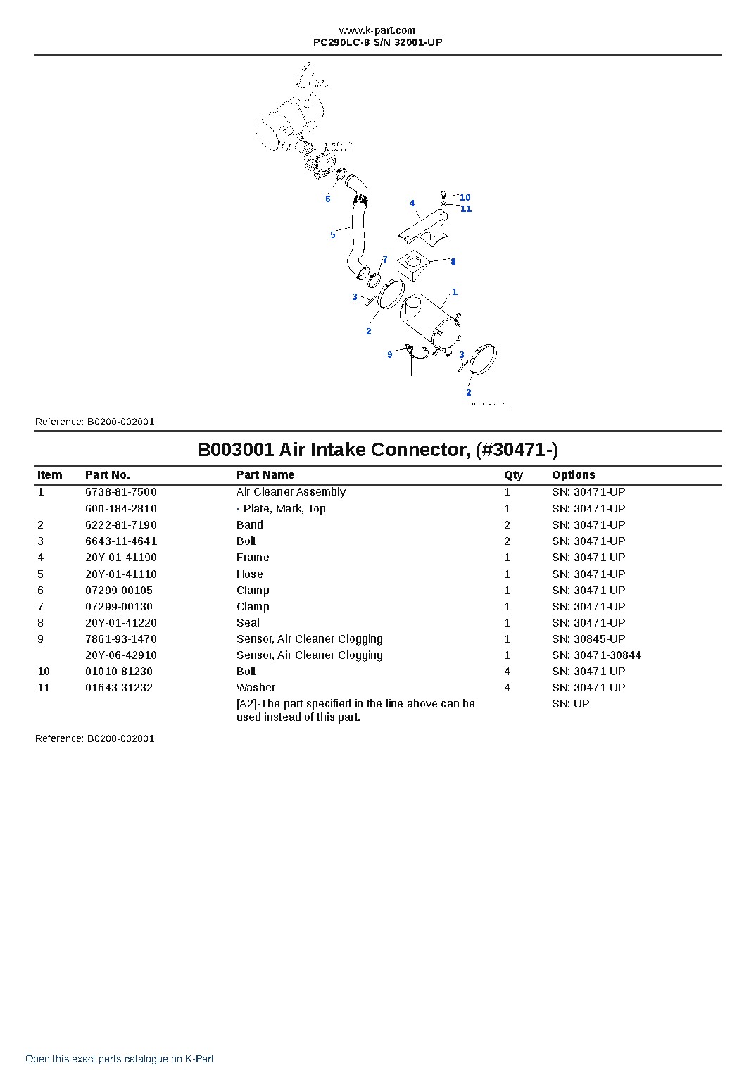 PC290LC-8 S/N 32001-UP – sample page 4 PC290LC-8 S/N 32001-UP – sample page 4