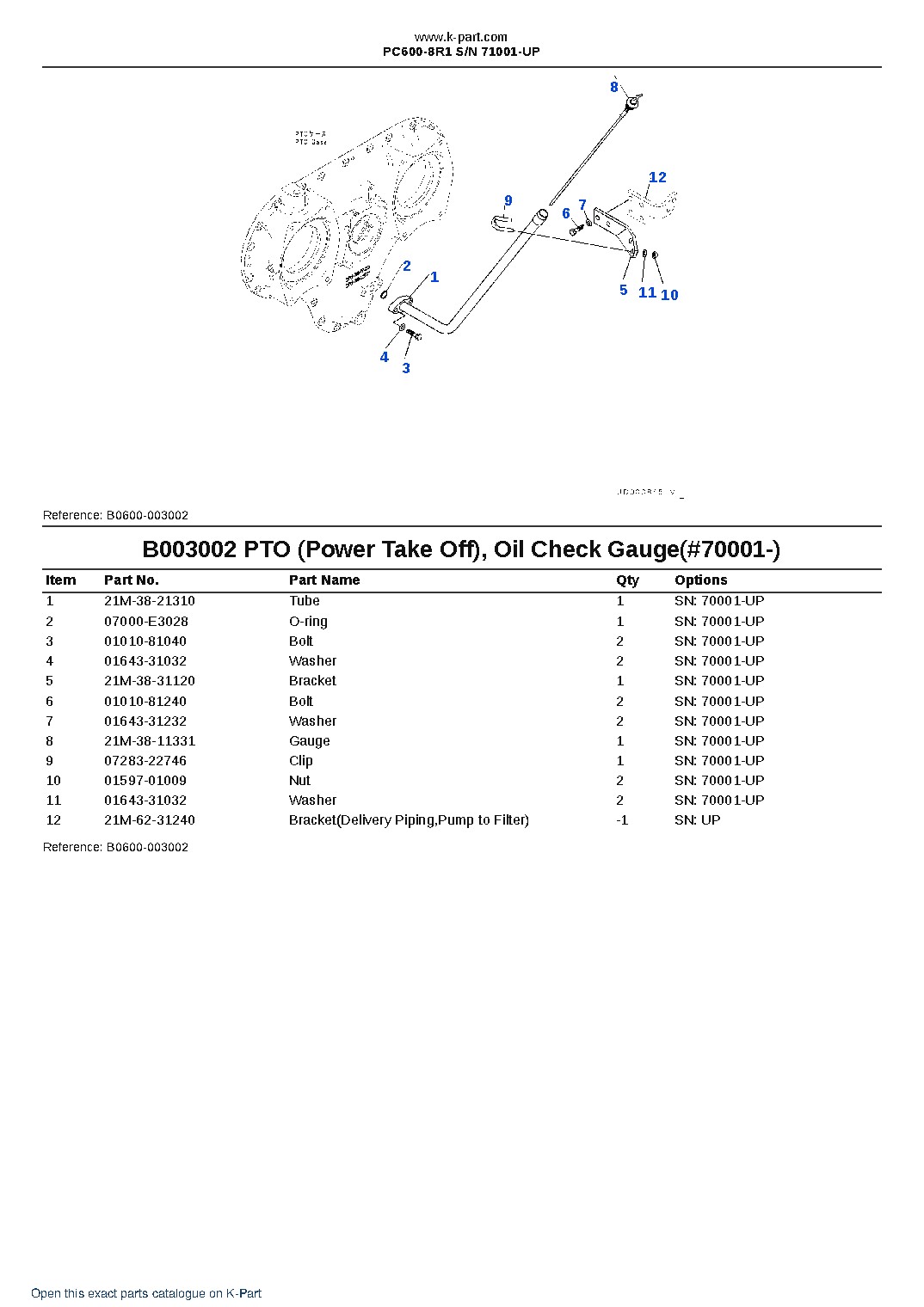 PC600-8R1 S/N 71001-UP – sample page 6 PC600-8R1 S/N 71001-UP – sample page 6