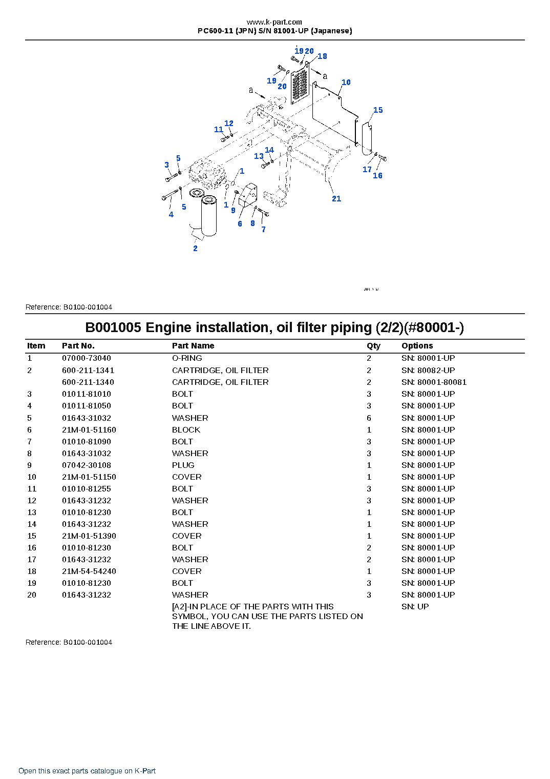 PC600-11 (JPN) S/N 81001-UP (Japanese) – sample page 5 PC600-11 (JPN) S/N 81001-UP (Japanese) – sample page 5