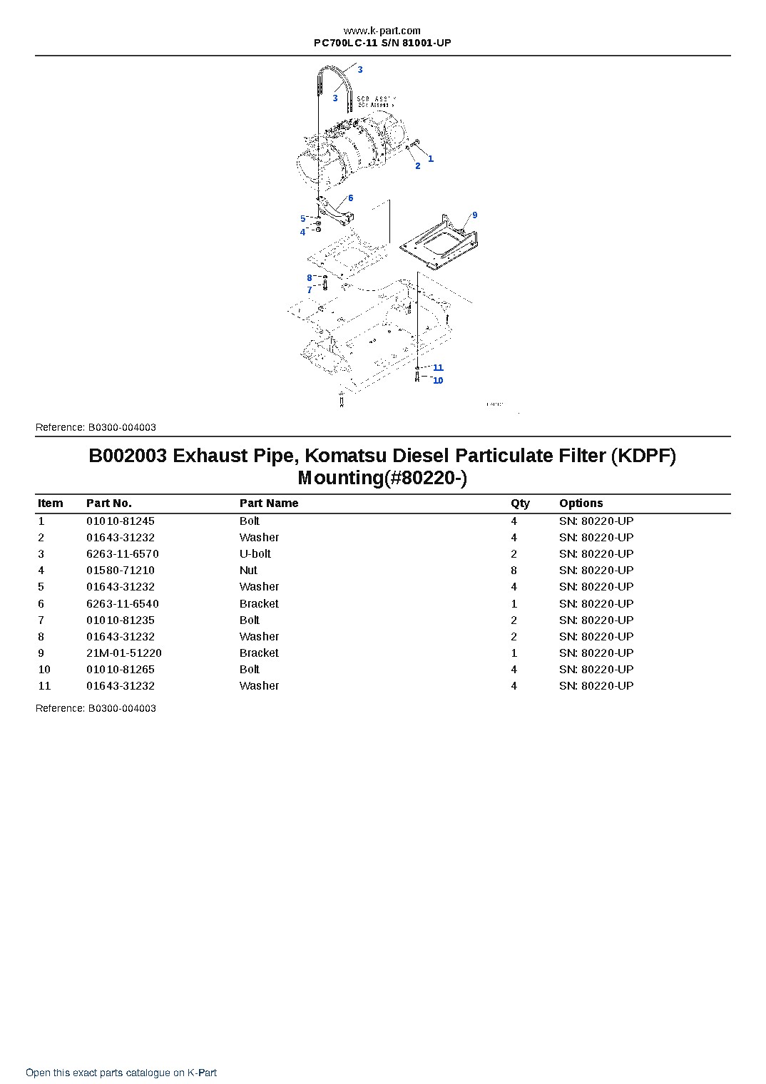 PC700LC-11 S/N 81001-UP – sample page 10 PC700LC-11 S/N 81001-UP – sample page 10