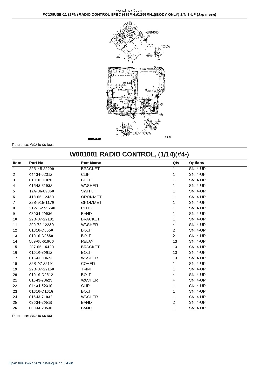 PC138USE-11 (JPN) RADIO CONTROL SPEC (429MHz/1200MHz)(BODY ONLY) S/N 4-UP (Japanese) – sample page 4 PC138USE-11 (JPN) RADIO CONTROL SPEC (429MHz/1200MHz)(BODY ONLY) S/N 4-UP (Japanese) – sample page 4