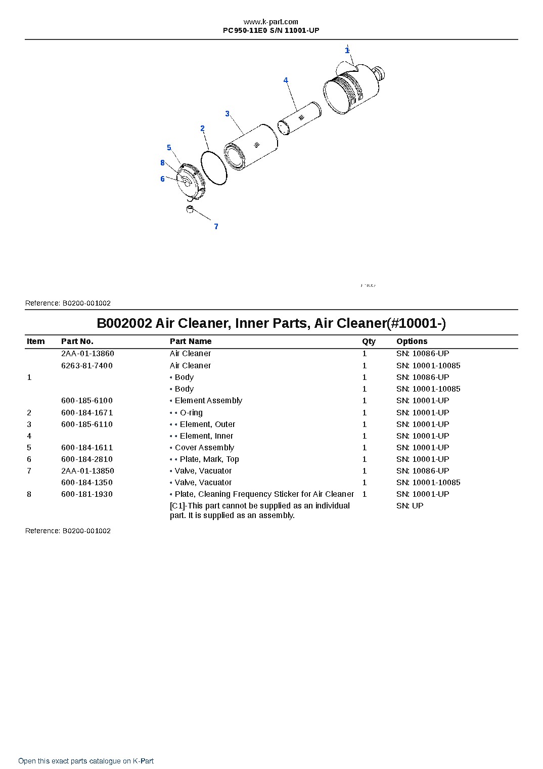 PC950-11E0 S/N 11001-UP – sample page 3