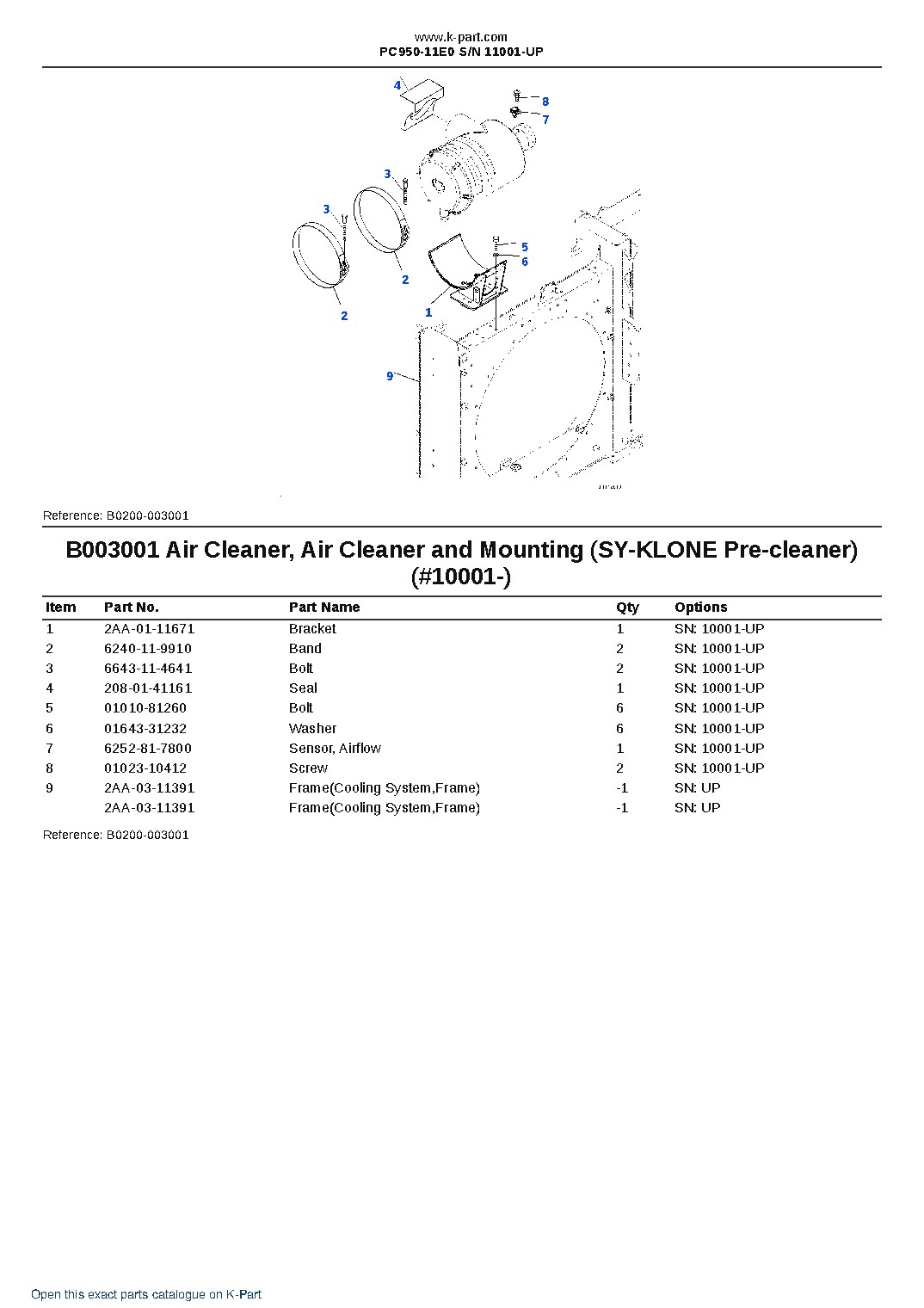 PC950-11E0 S/N 11001-UP – sample page 8