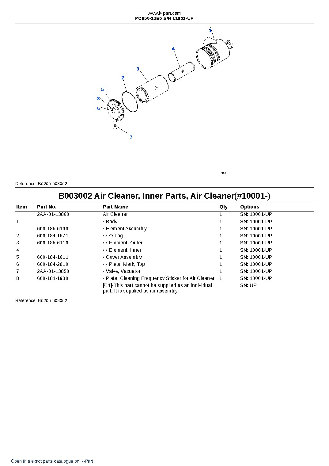 PC950-11E0 S/N 11001-UP – sample page 9