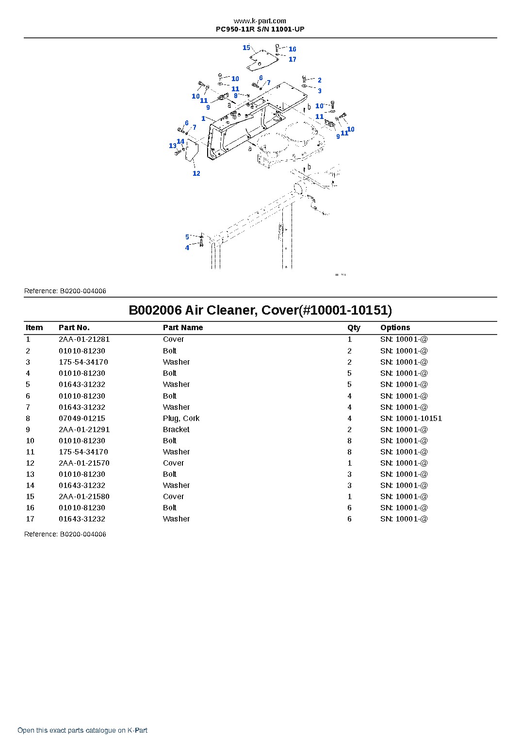 PC950-11R S/N 11001-UP – sample page 7 PC950-11R S/N 11001-UP – sample page 7