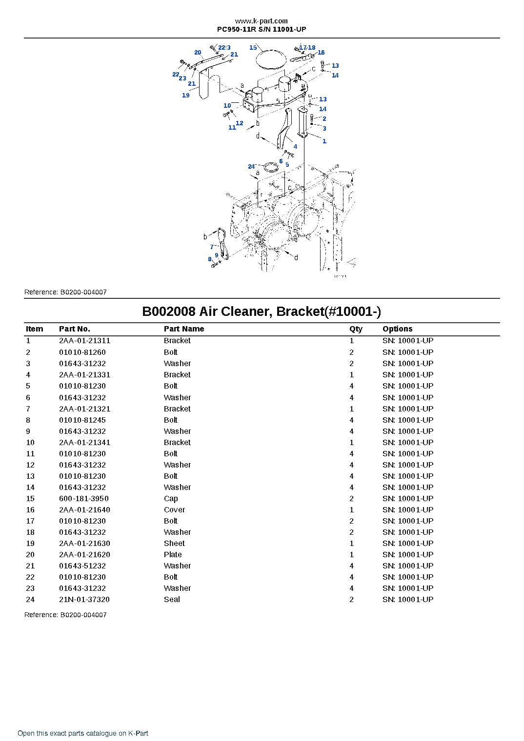 PC950-11R S/N 11001-UP – sample page 9 PC950-11R S/N 11001-UP – sample page 9