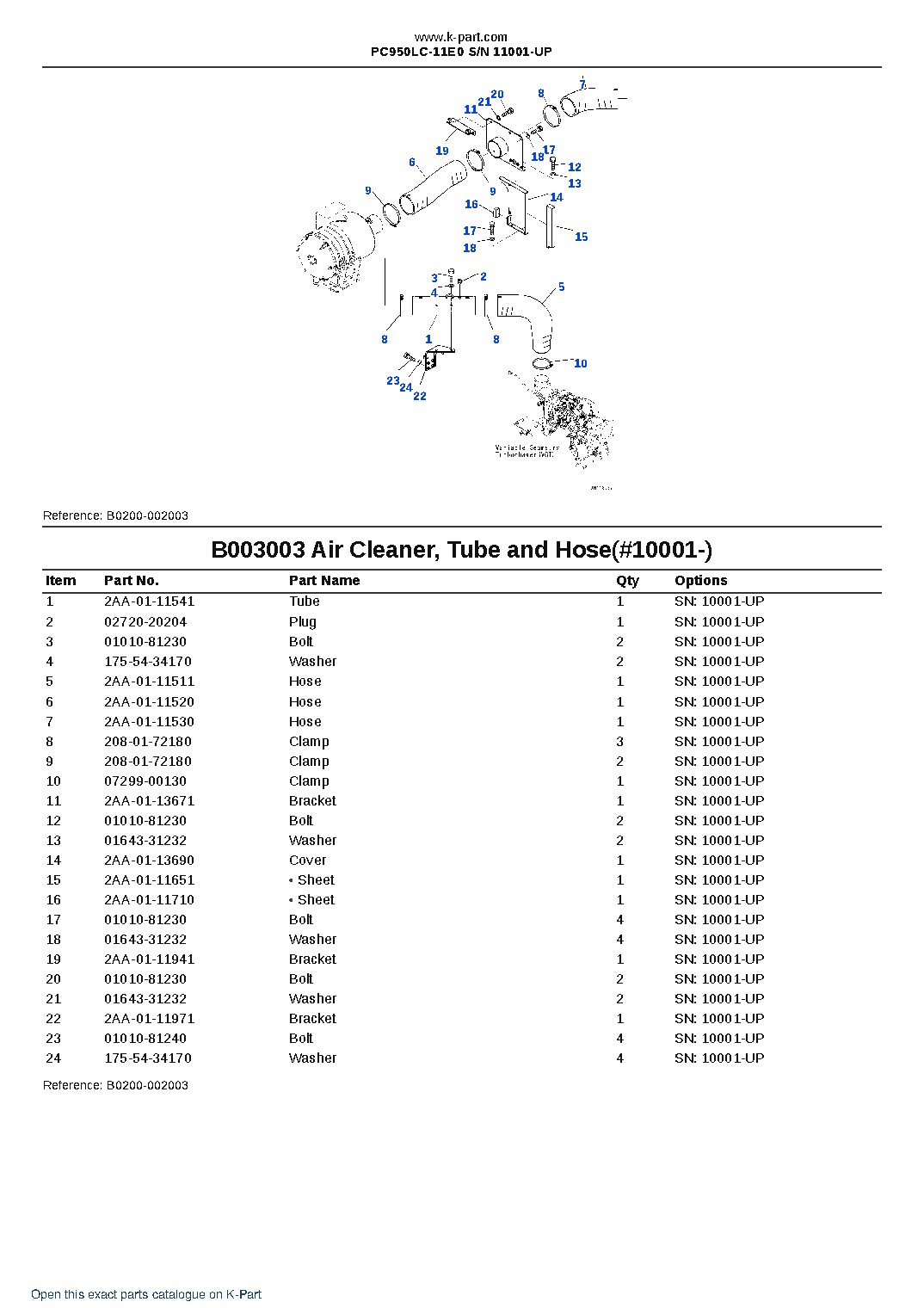 PC950LC-11E0 S/N 11001-UP – sample page 9