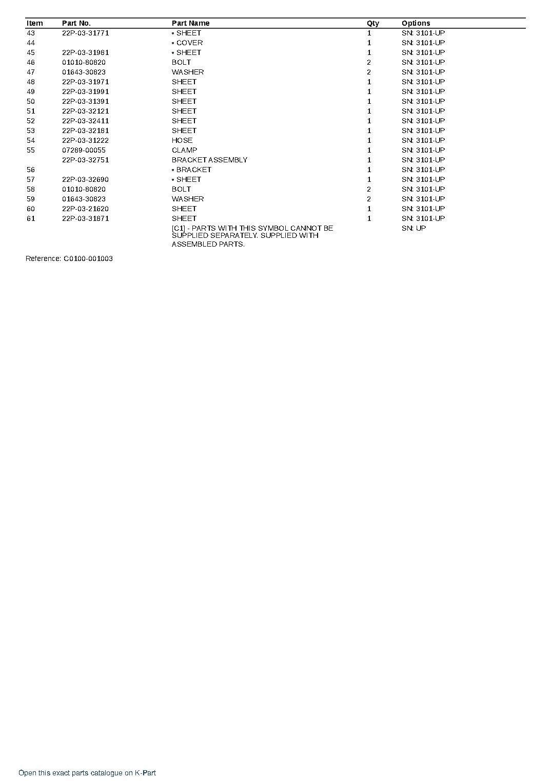 BA100-3 (JPN)  S/N 3101-UP (Japanese) – sample page 10