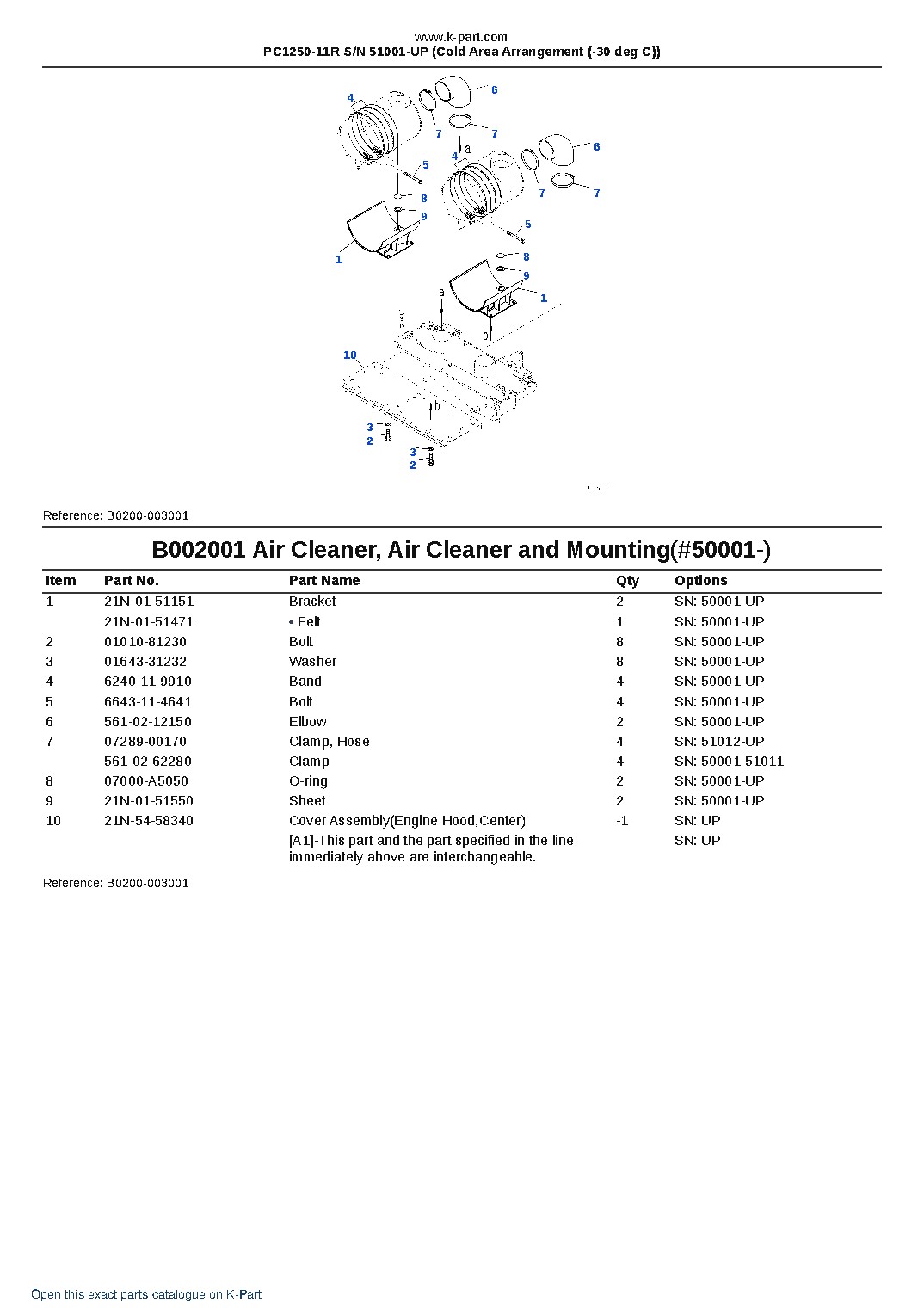 PC1250-11R S/N 51001-UP (Cold Area Arrangement (-30 deg C)) – sample page 5 PC1250-11R S/N 51001-UP (Cold Area Arrangement (-30 deg C)) – sample page 5