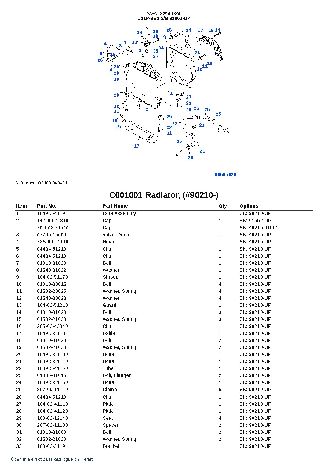 D21P-8E0 S/N 92001-UP – sample page 8 D21P-8E0 S/N 92001-UP – sample page 8