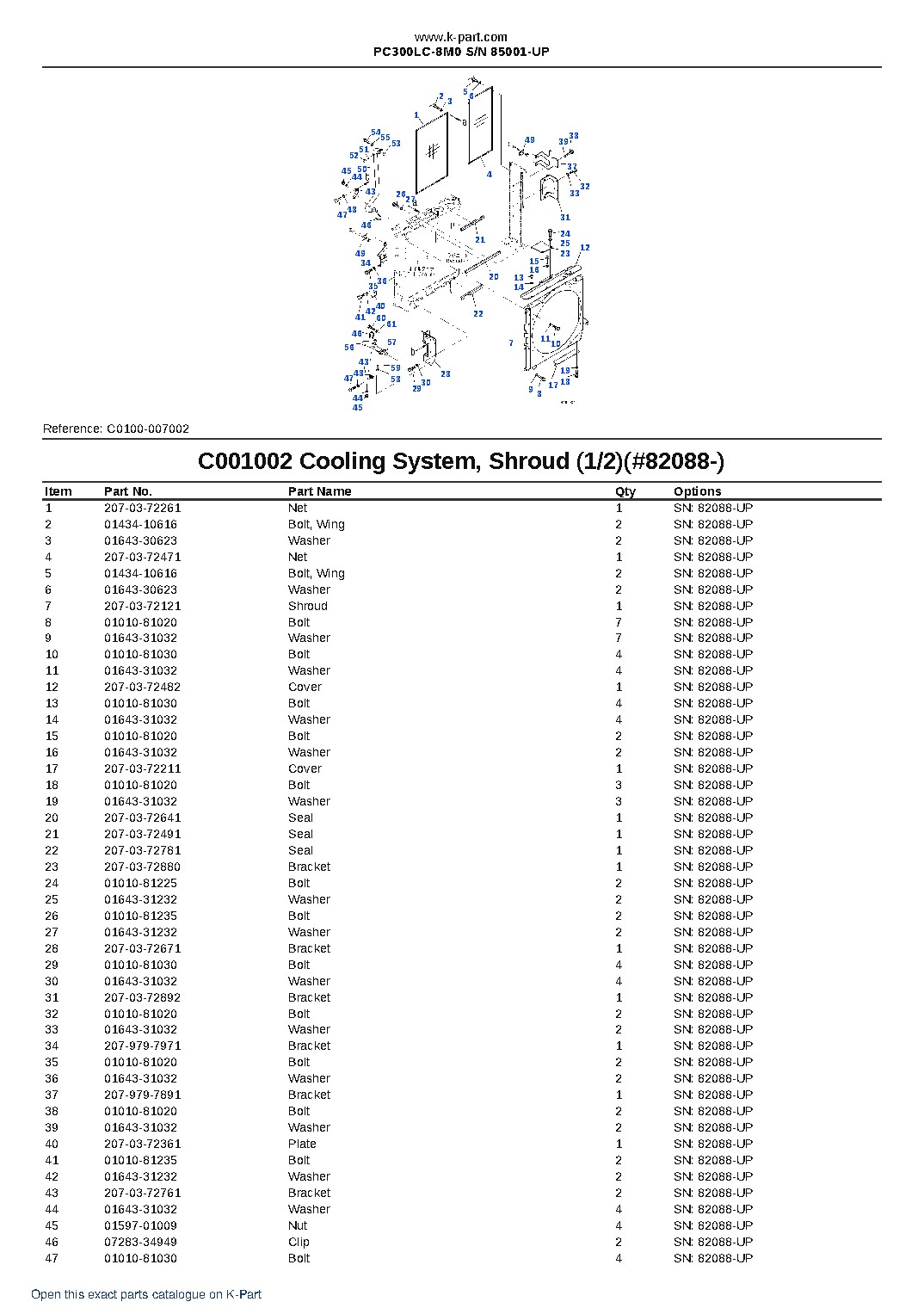 PC300LC-8M0 S/N 85001-UP – sample page 6 PC300LC-8M0 S/N 85001-UP – sample page 6