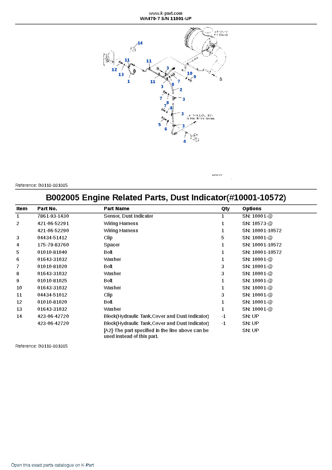 WA470-7 S/N 11001-UP – sample page 9