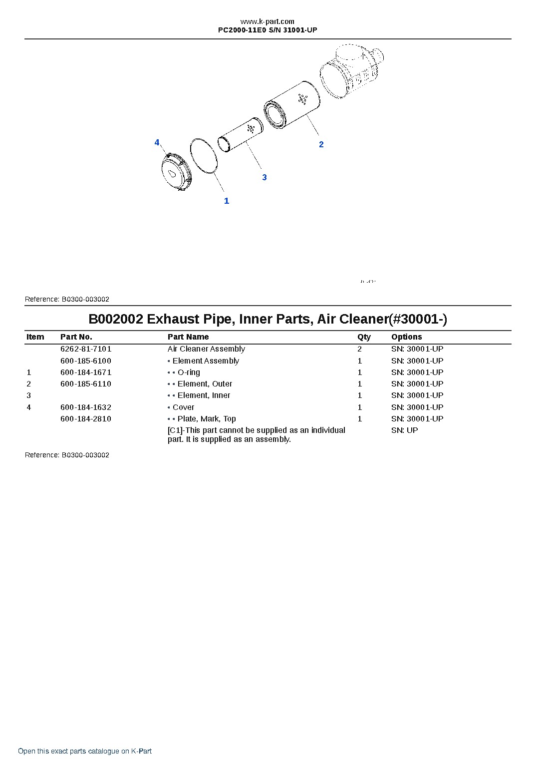 PC2000-11E0 S/N 31001-UP – sample page 4 PC2000-11E0 S/N 31001-UP – sample page 4