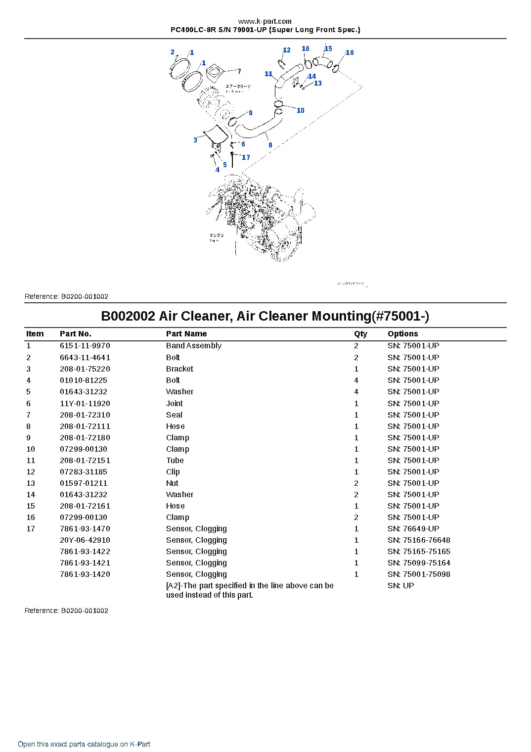 PC400LC-8R S/N 79001-UP (Super Long Front Spec.) – sample page 3