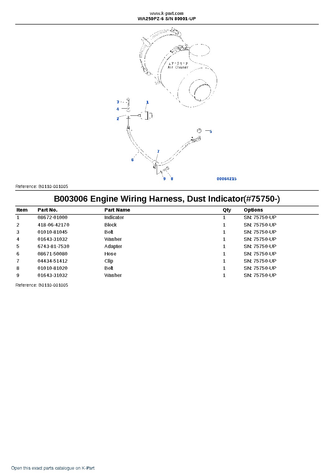 WA250PZ-6 S/N 80001-UP – sample page 10 WA250PZ-6 S/N 80001-UP – sample page 10