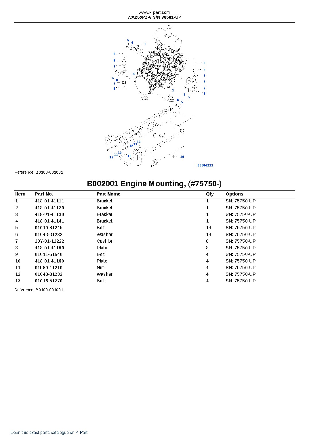 WA250PZ-6 S/N 80001-UP – sample page 2 WA250PZ-6 S/N 80001-UP – sample page 2