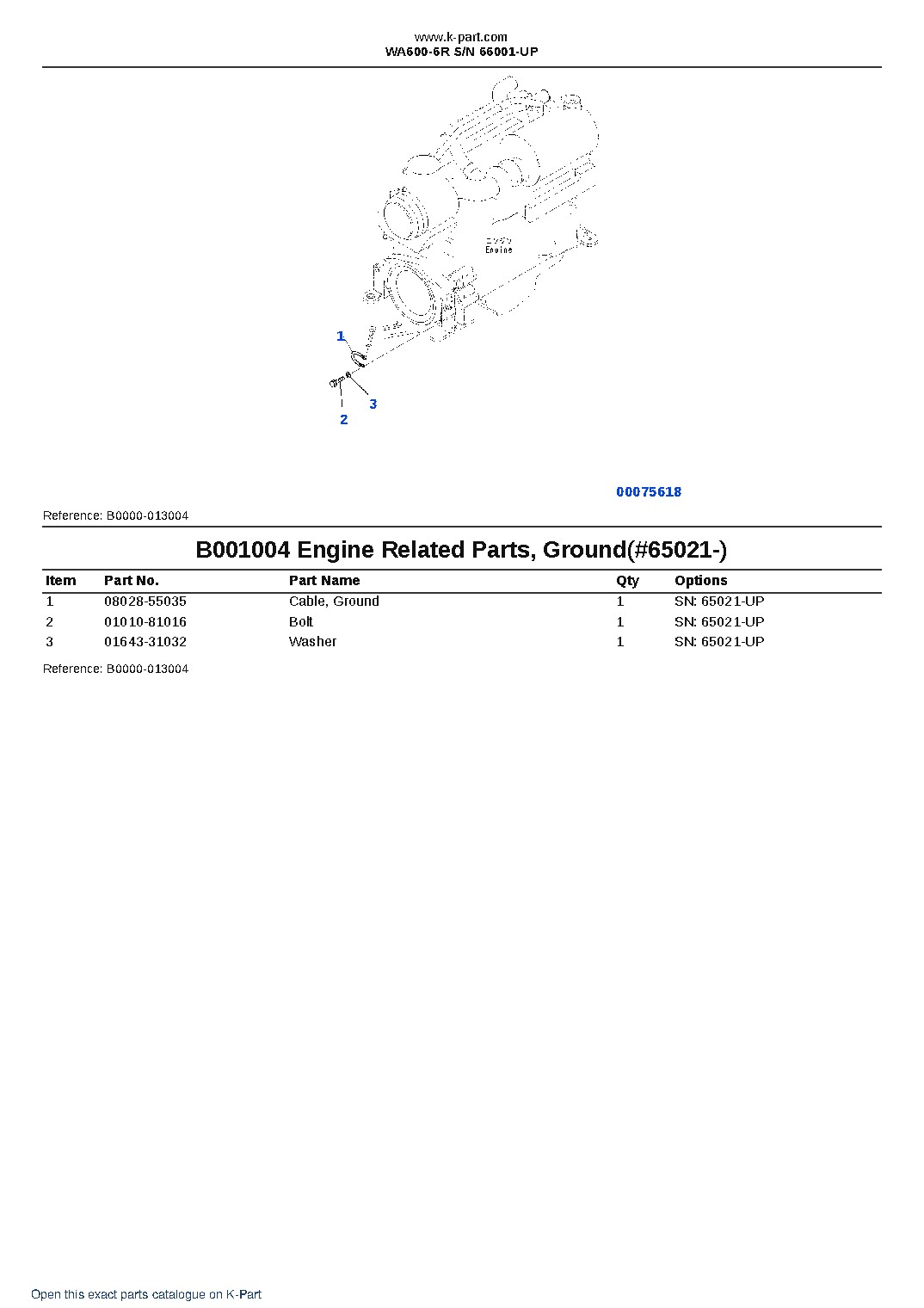WA600-6R S/N 66001-UP – sample page 6 WA600-6R S/N 66001-UP – sample page 6