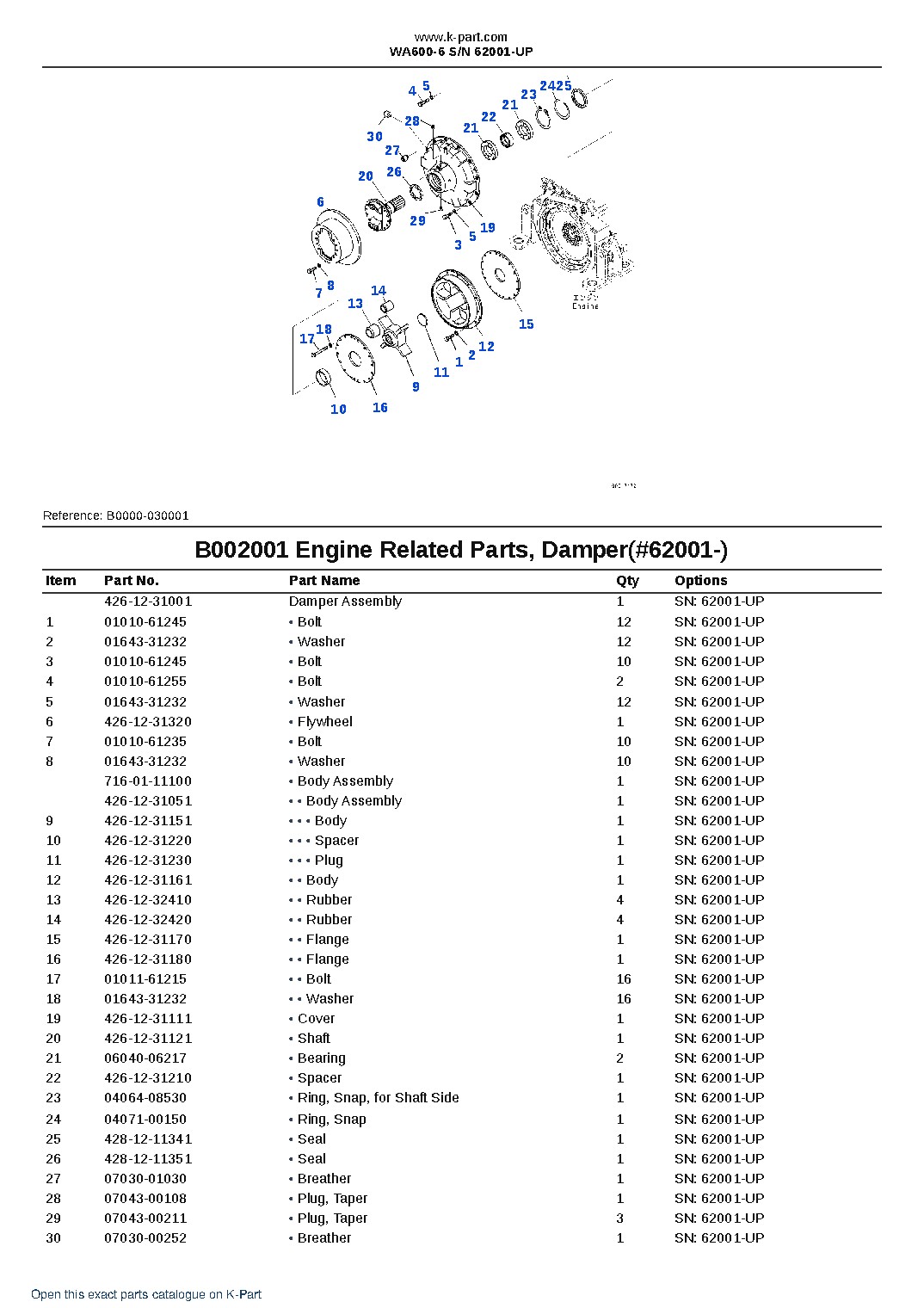 WA600-6 S/N 62001-UP – sample page 10 WA600-6 S/N 62001-UP – sample page 10
