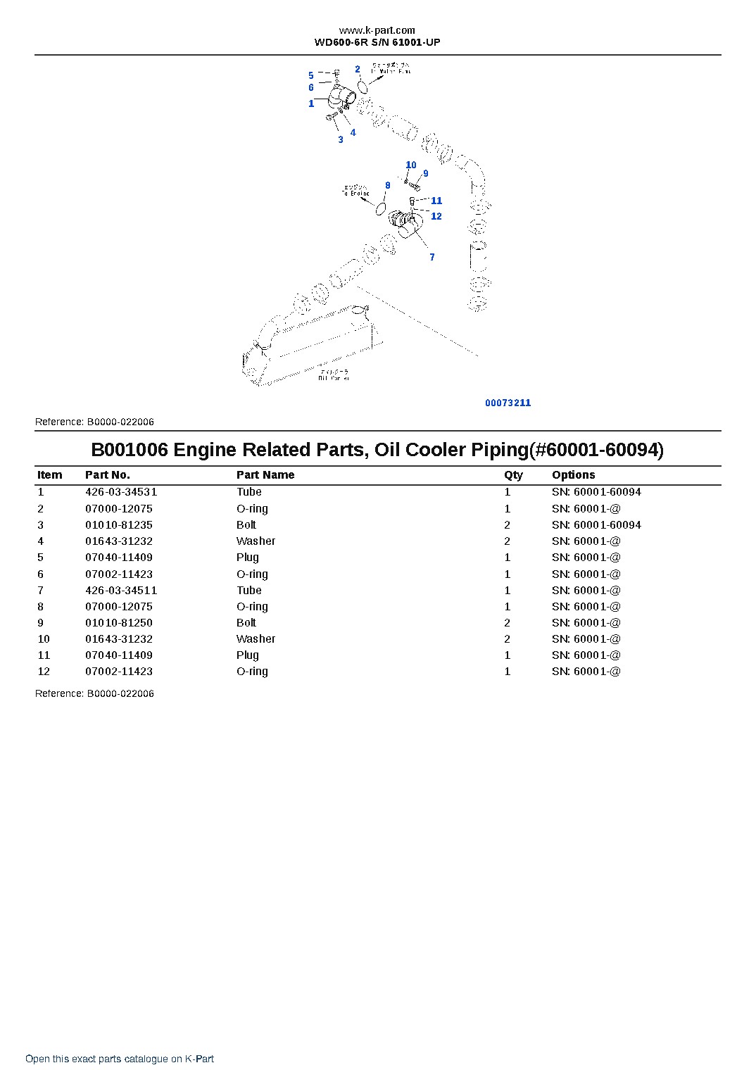 WD600-6R S/N 61001-UP – sample page 8