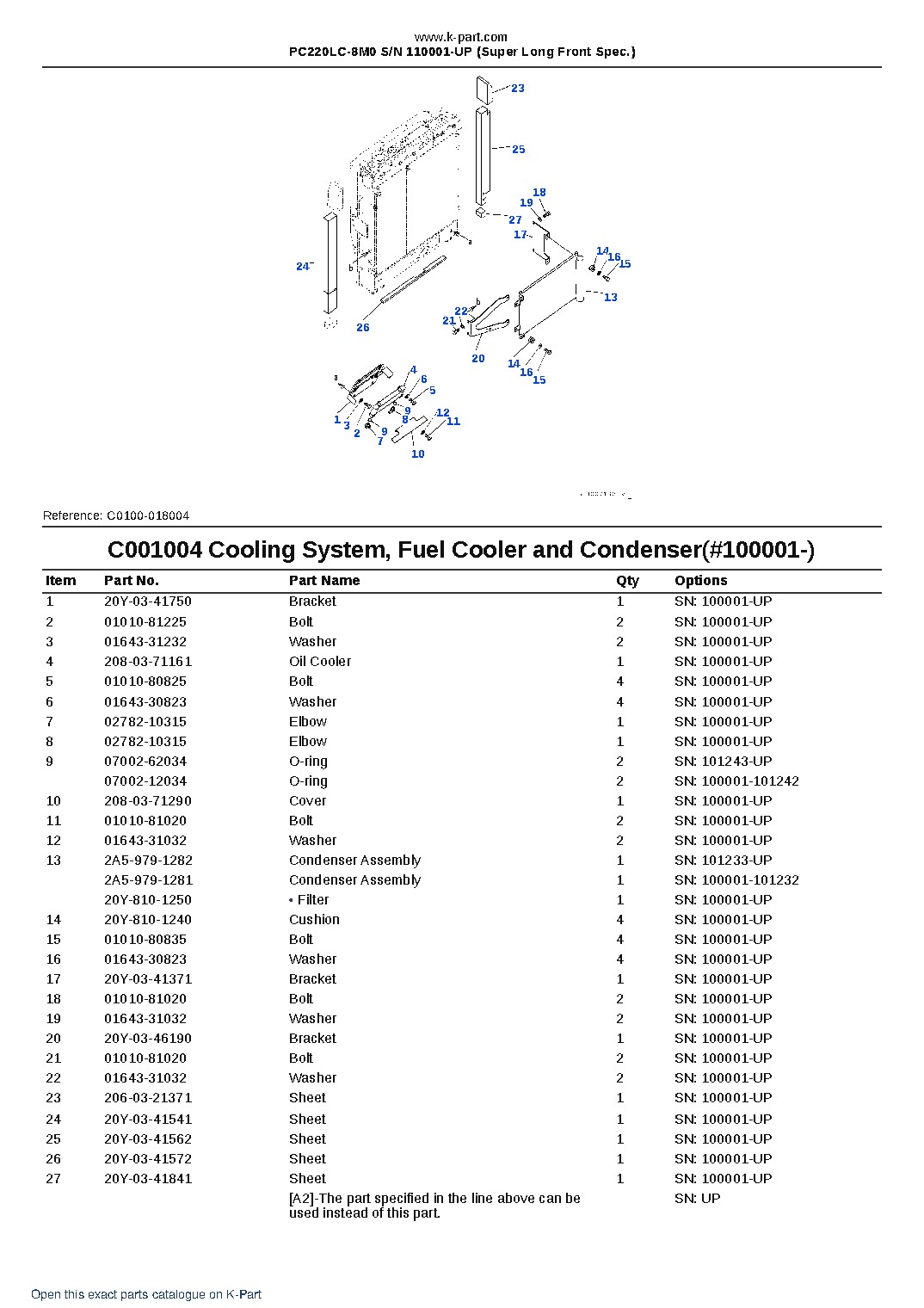 PC220LC-8M0 S/N 110001-UP (Super Long Front Spec.) – sample page 10 PC220LC-8M0 S/N 110001-UP (Super Long Front Spec.) – sample page 10