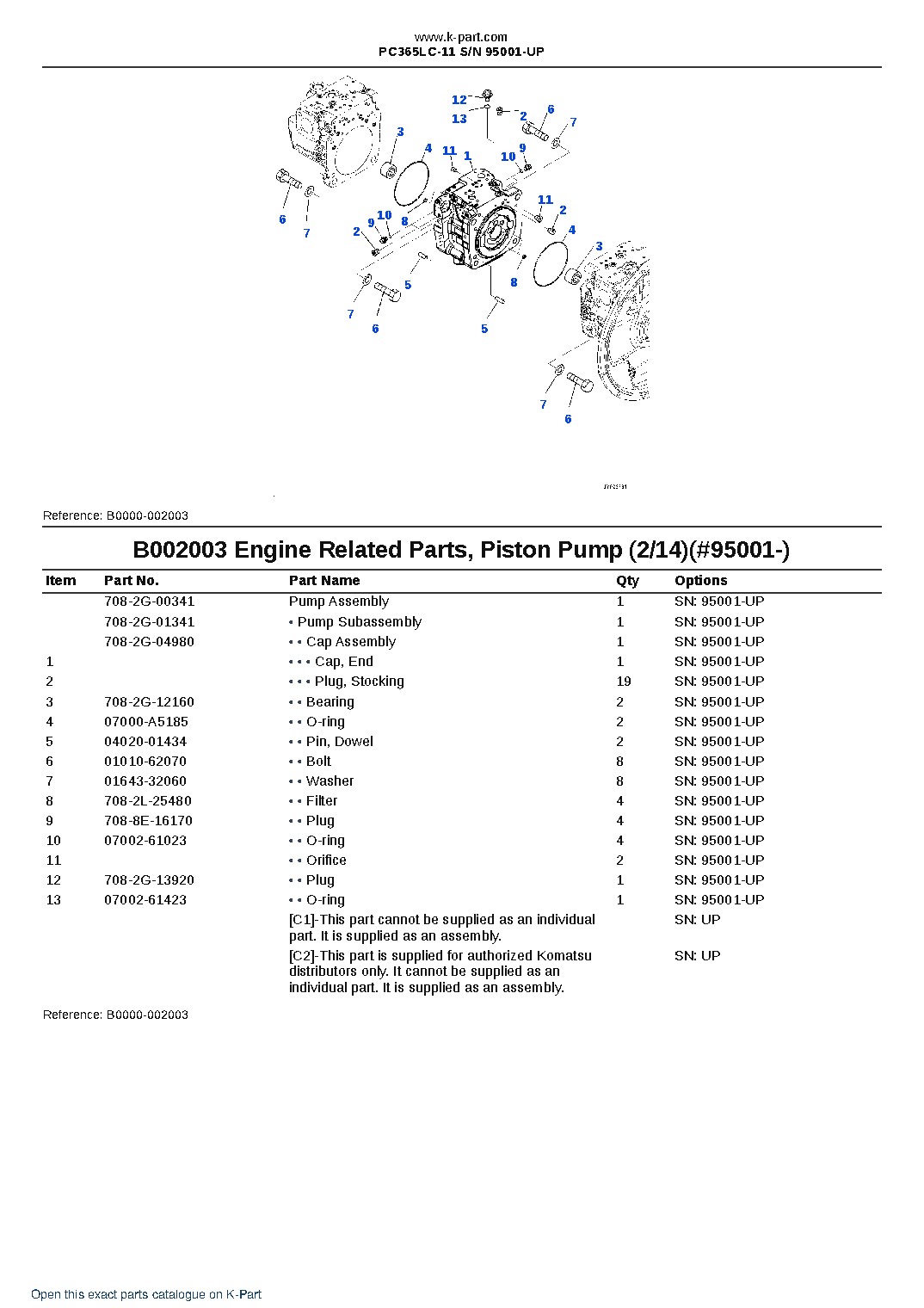 PC365LC-11 S/N 95001-UP – sample page 8 PC365LC-11 S/N 95001-UP – sample page 8