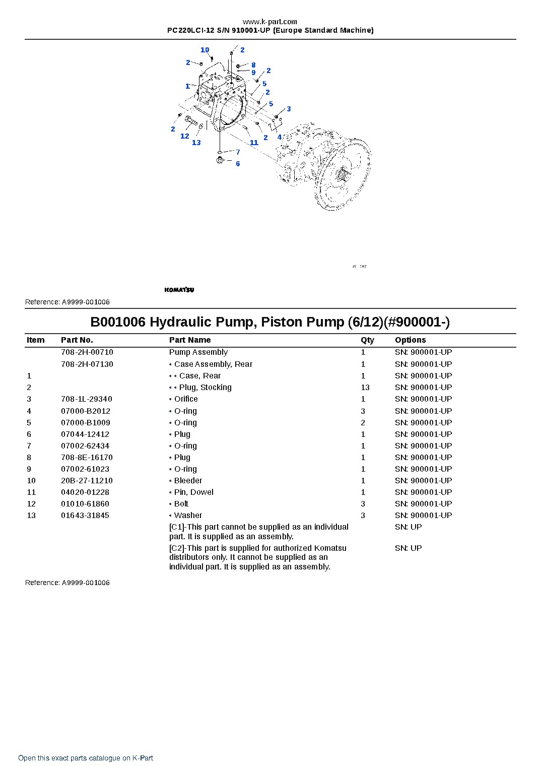 PC220LCI-12 S/N 910001-UP (Europe Standard Machine) – sample page 6