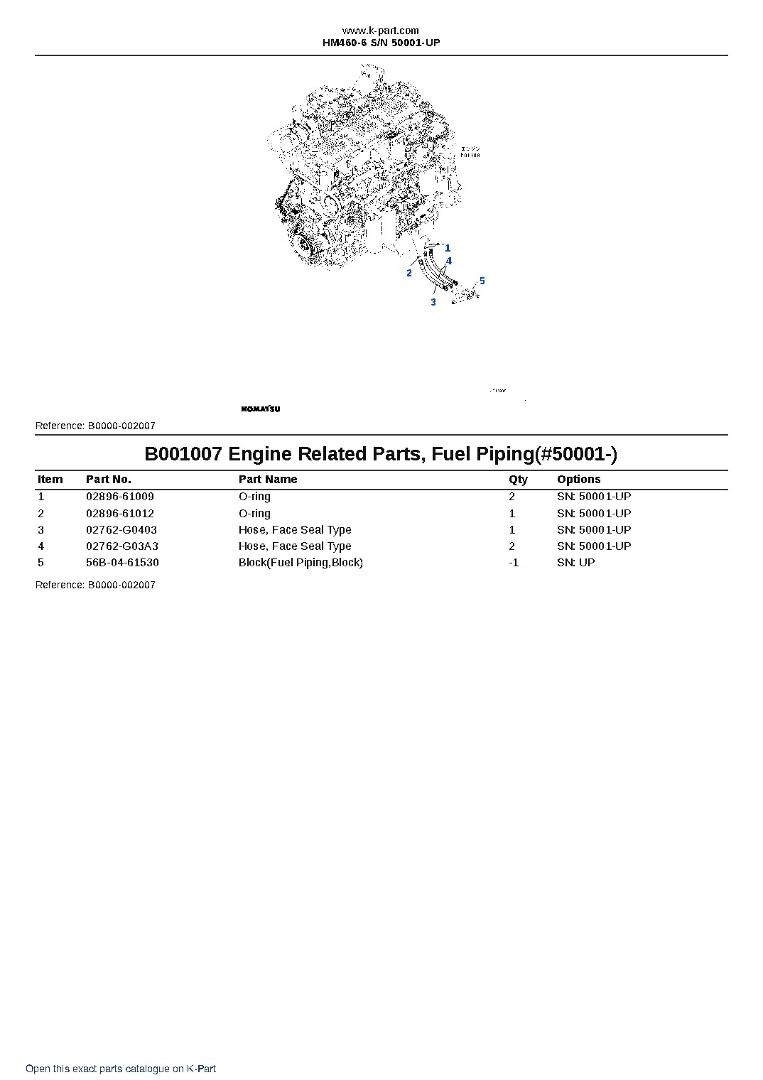 HM460-6 S/N 50001-UP – sample page 7 HM460-6 S/N 50001-UP – sample page 7
