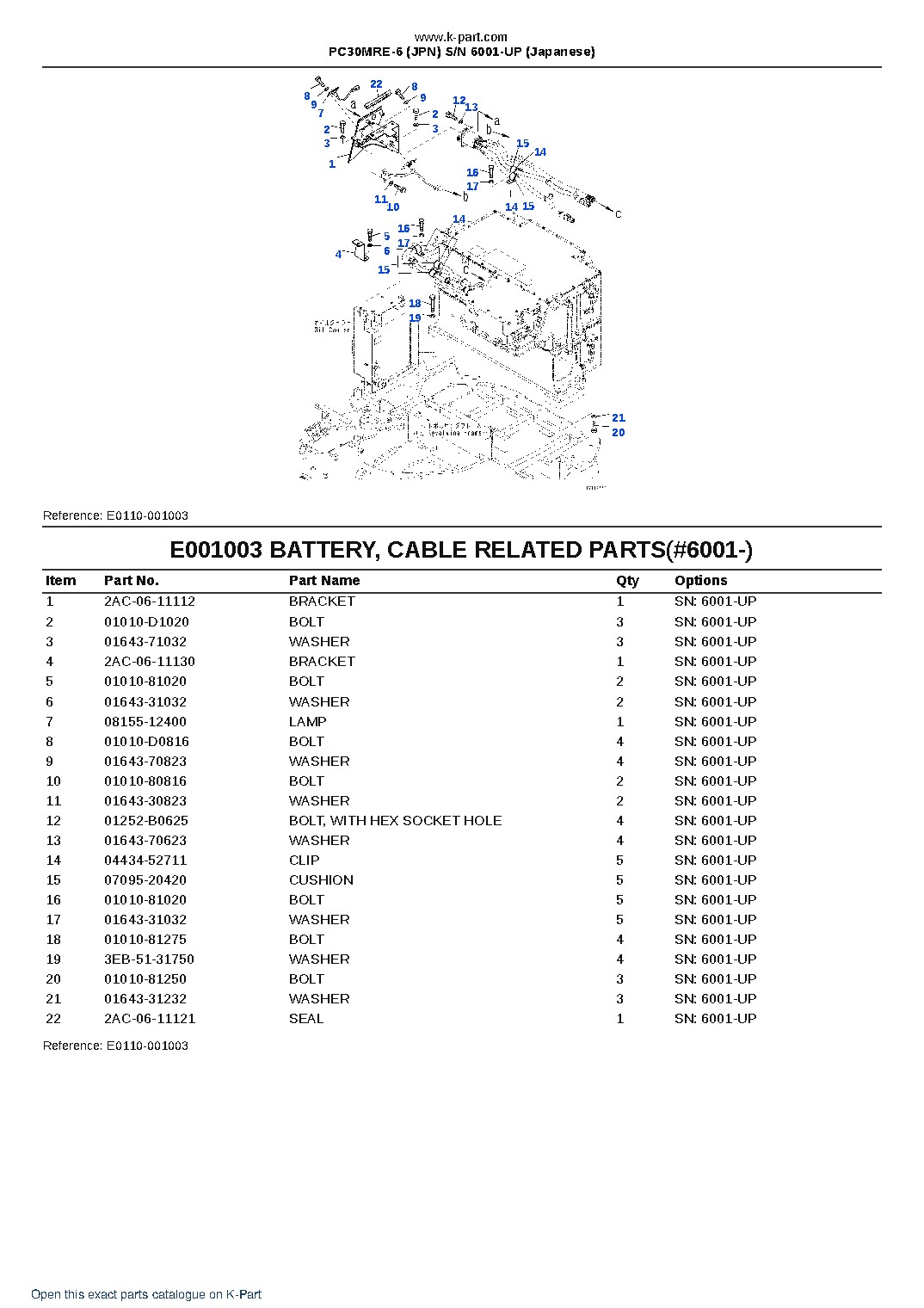PC30MRE-6 (JPN)  S/N 6001-UP (Japanese) – sample page 5