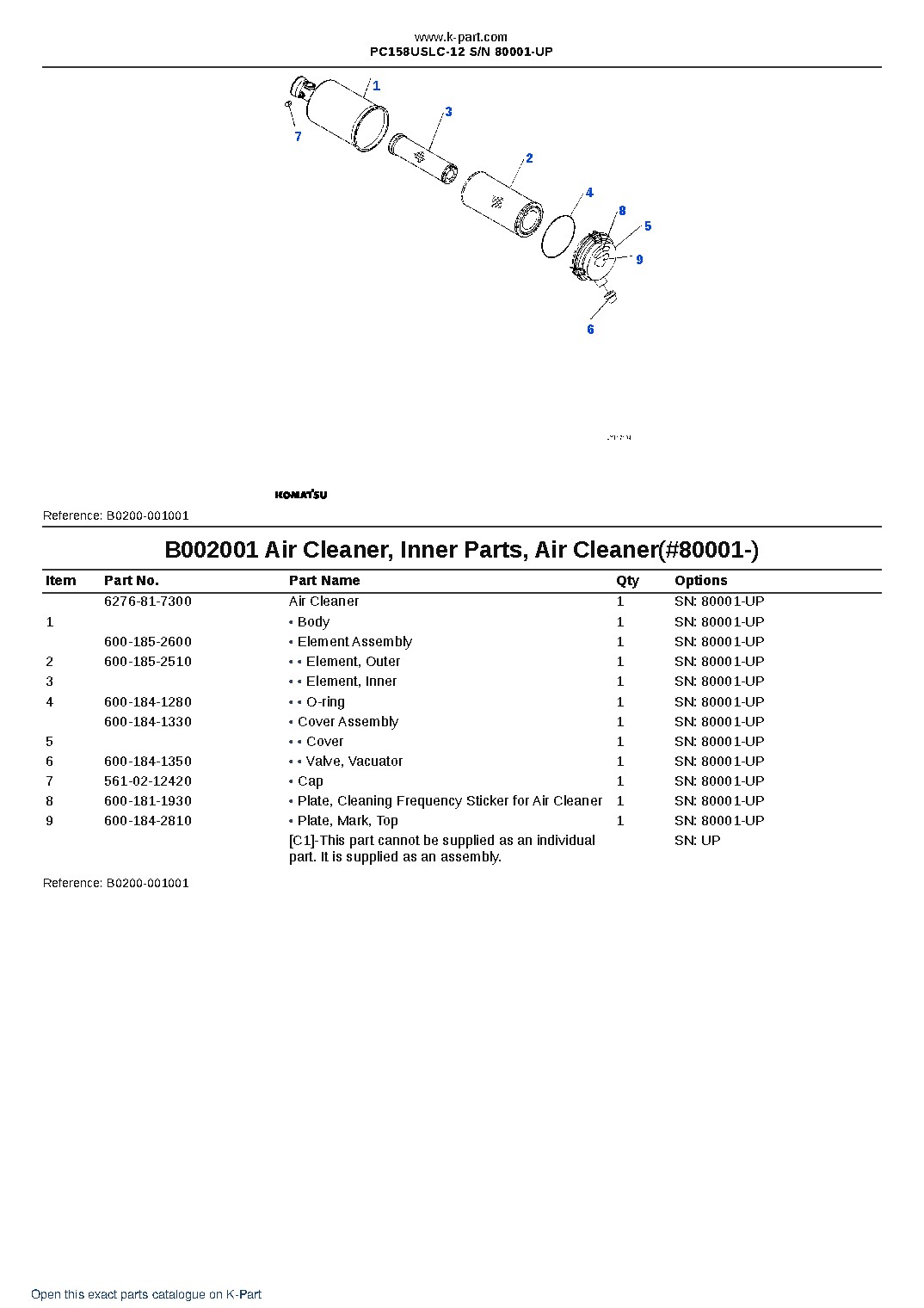 PC158USLC-12 S/N 80001-UP – sample page 3 PC158USLC-12 S/N 80001-UP – sample page 3