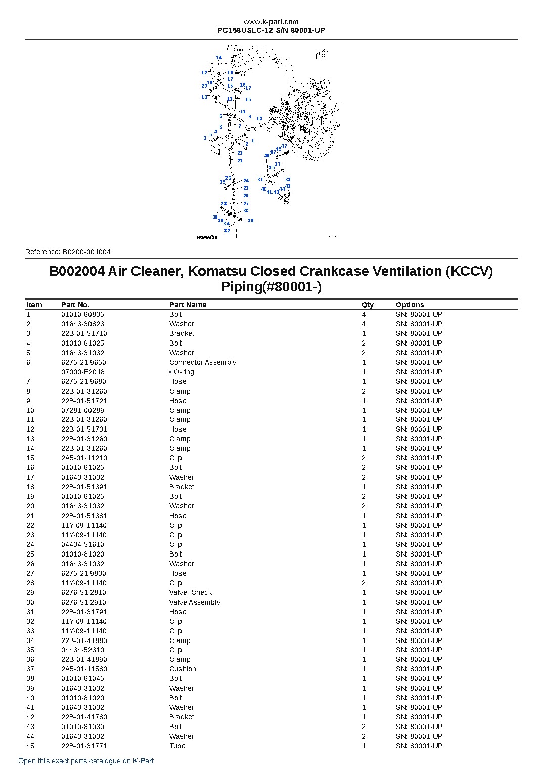 PC158USLC-12 S/N 80001-UP – sample page 7 PC158USLC-12 S/N 80001-UP – sample page 7