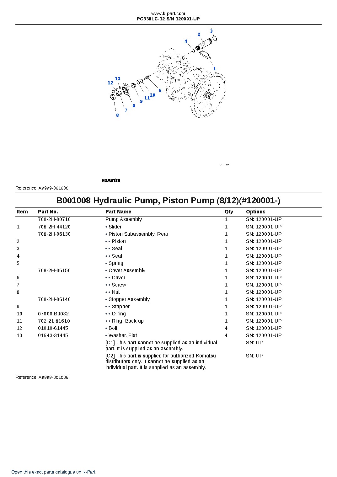 PC330LC-12 S/N 120001-UP – sample page 8