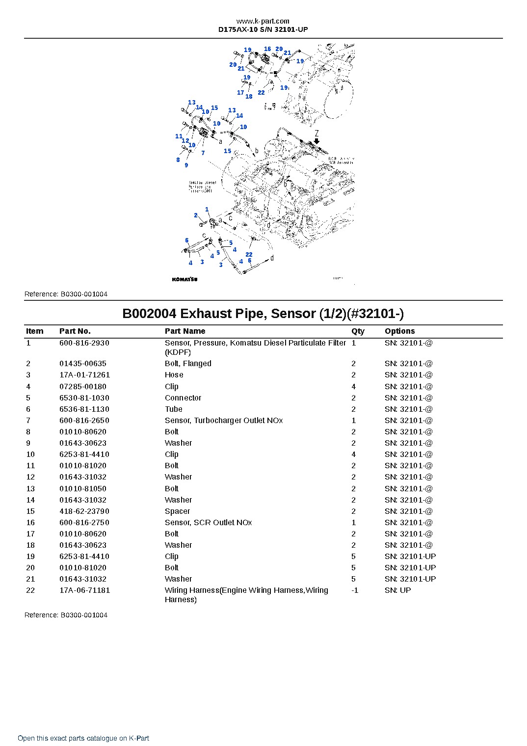 D175AX-10 S/N 32101-UP – sample page 5
