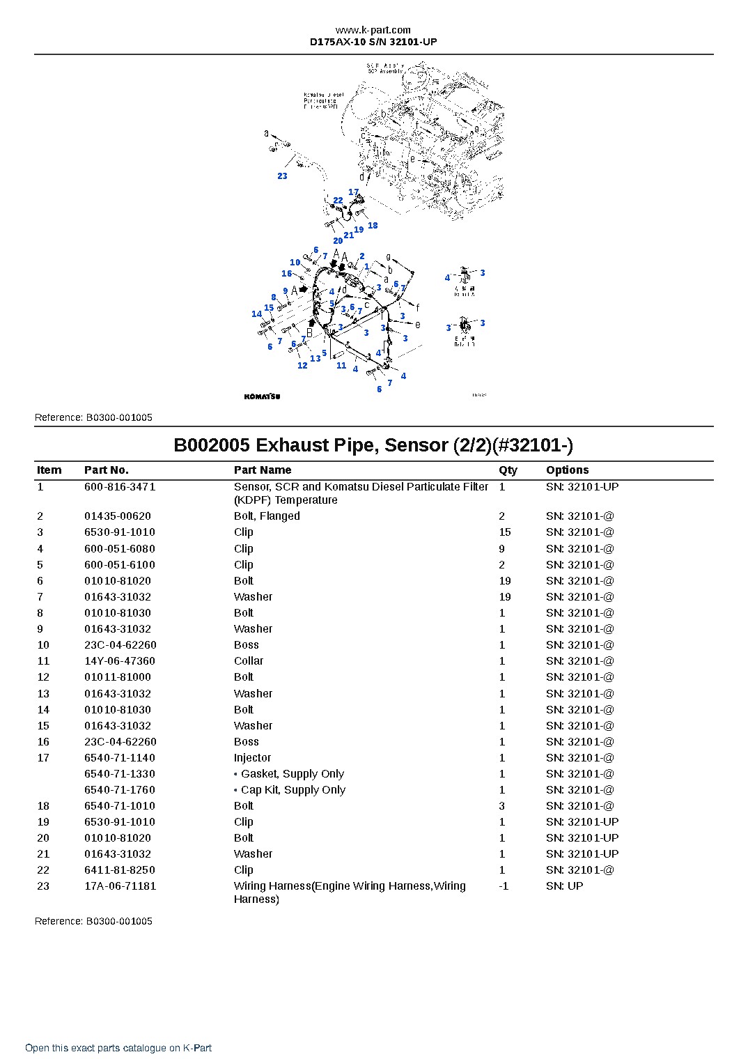 D175AX-10 S/N 32101-UP – sample page 6
