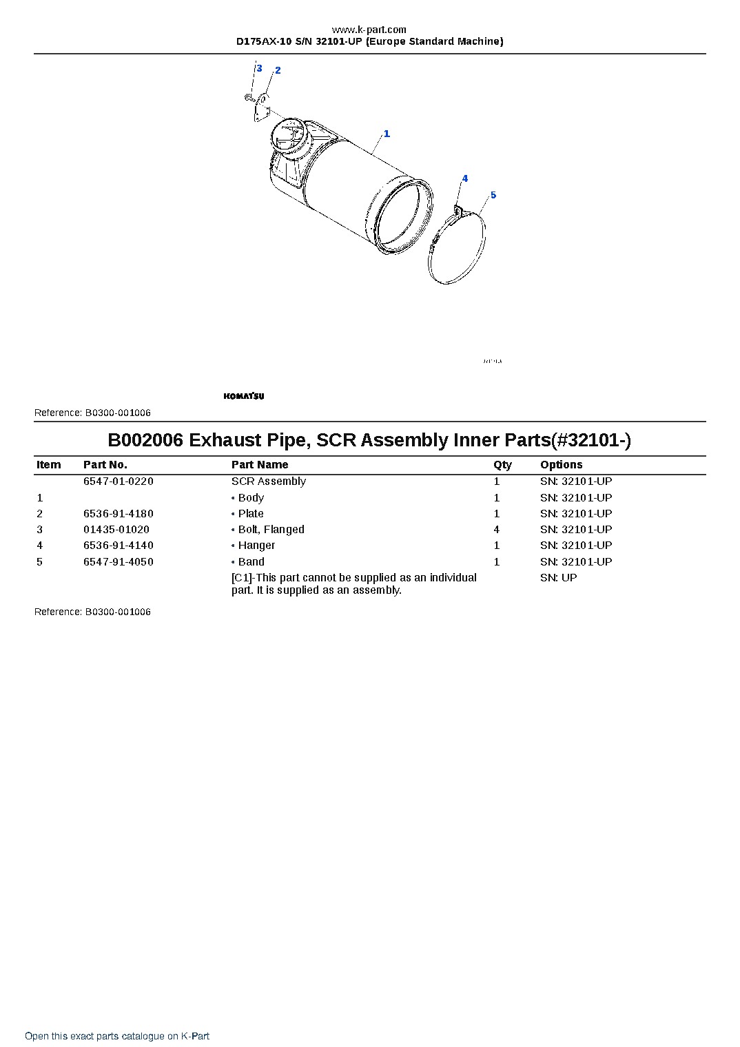 D175AX-10 S/N 32101-UP (Europe Standard Machine) – sample page 7