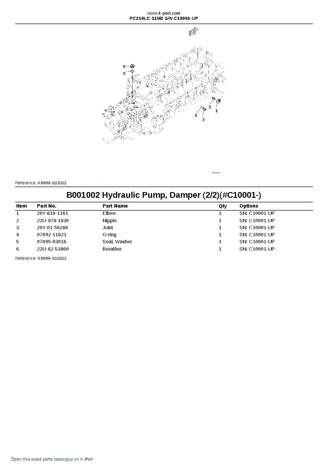 PC210LC-11M2 S/N C10001-UP – sample page 3