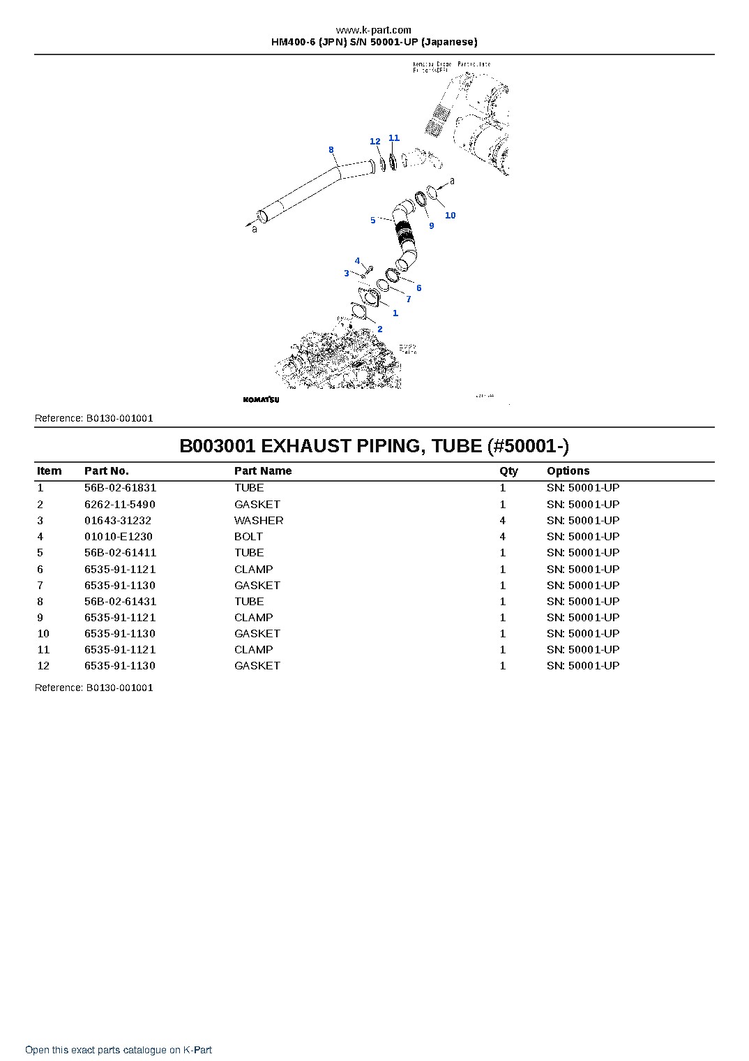 HM400-6 (JPN)  S/N 50001-UP (Japanese) – sample page 10