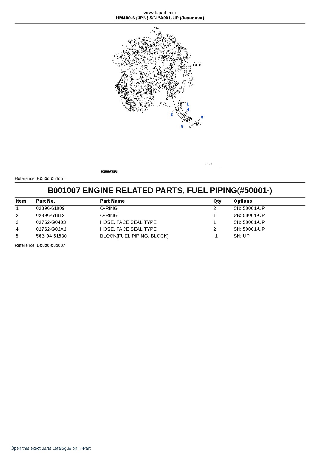 HM400-6 (JPN)  S/N 50001-UP (Japanese) – sample page 7