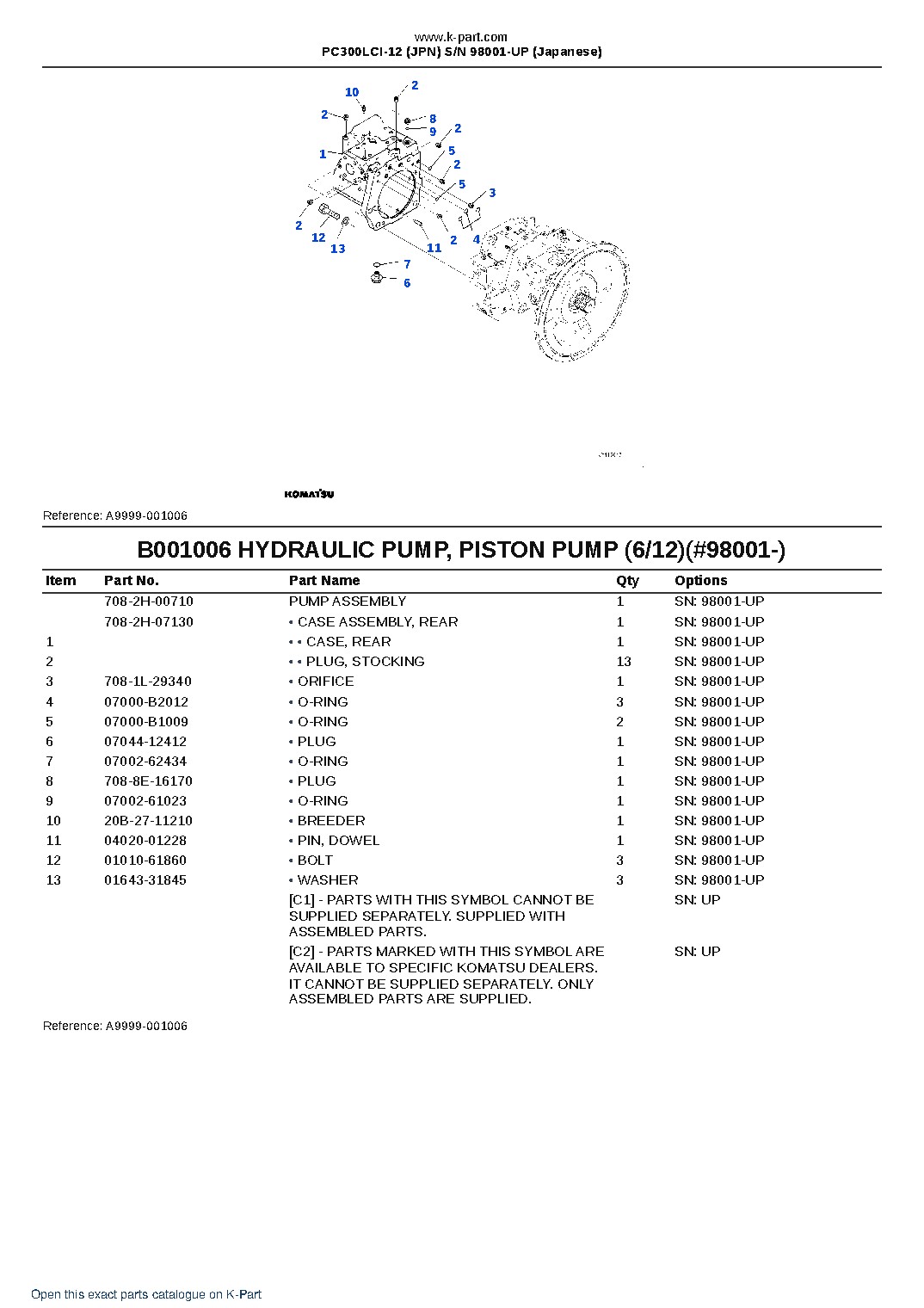 PC300LCI-12 (JPN)  S/N 98001-UP (Japanese) – sample page 6